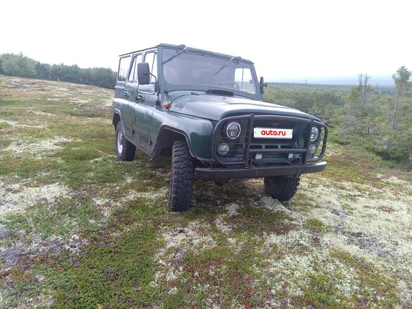 1996 УАЗ 31514, зелёный, 450000 рублей