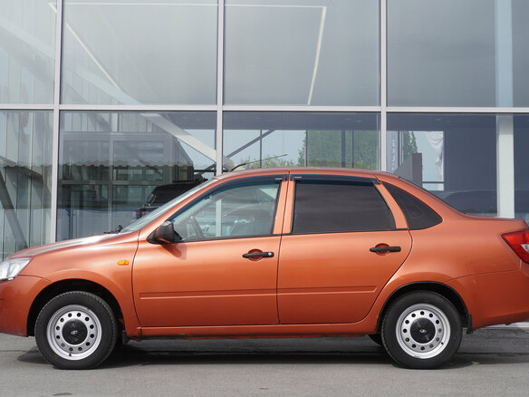 2014 Lada (ВАЗ) Granta I, оранжевый - вид 7