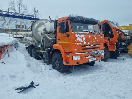 2023 КамАЗ Автобетоносмеситель, оранжевый, 4653750 рублей, вид 2
