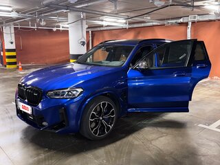 2021 BMW X3 M I (F97), синий, 8650000 рублей, вид 4