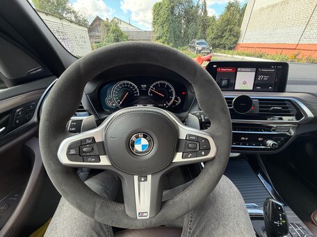 2019 BMW X3 30d xDrive III (G01), чёрный, 4200000 рублей, вид 2