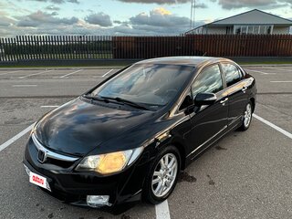2008 Honda Civic Hybrid VIII Рестайлинг, чёрный, 475000 рублей, вид 2