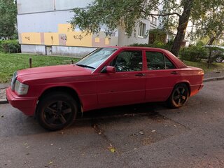 1992 Mercedes-Benz 190 (W201), красный, 150000 рублей, вид 5