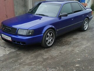 1993 Audi 100 IV (C4), синий, 700000 рублей, вид 1