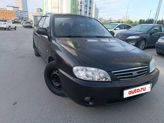 2008 Kia Spectra I Рестайлинг 2, чёрный, 285000 рублей, вид 1
