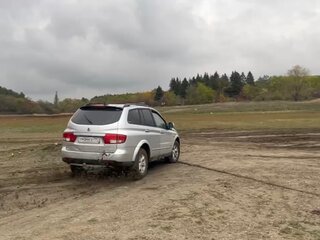 2008 SsangYong Kyron 5-speed I Рестайлинг, серебристый, 565000 рублей, вид 2