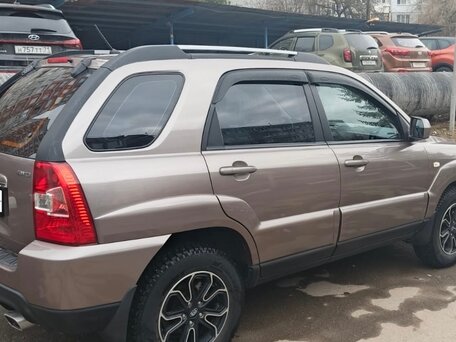 2008 Kia Sportage II Рестайлинг, бежевый, 850000 рублей, вид 3