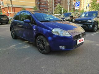 2007 Fiat Punto III Grande Punto, синий, 349000 рублей, вид 3