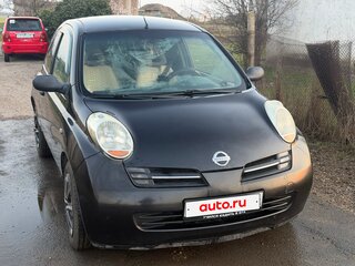 2003 Nissan Micra III (K12), чёрный, 335000 рублей, вид 1