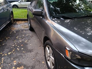 2008 Mitsubishi Lancer X, серый, 385000 рублей, вид 3