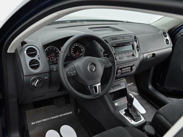 2013 Volkswagen Tiguan I Рестайлинг, синий, 1349000 рублей - вид 6
