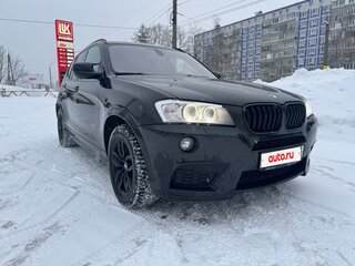 2012 BMW X3 20d xDrive II (F25), чёрный, 1850000 рублей, вид 2