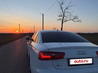 2013 Audi A6 IV (C7), белый, 1700000 рублей, вид 4