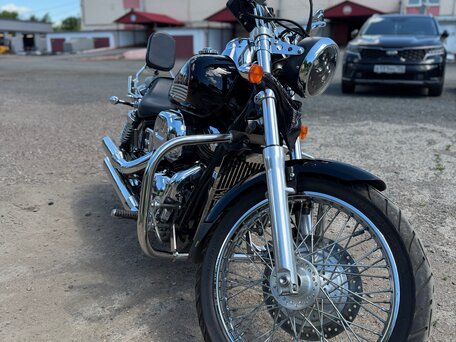 2001 Honda Shadow 750, чёрный, 530000 рублей, вид 2