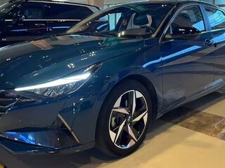 2023 Hyundai Elantra VII (CN7), синий, 1763000 рублей, вид 3