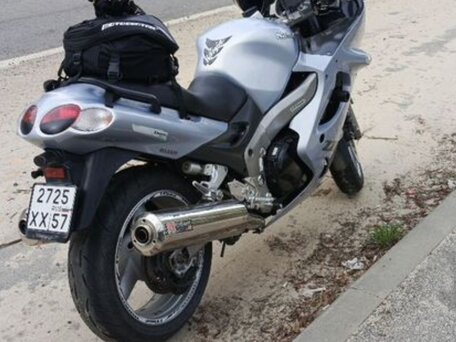 2003 Kawasaki ZZR 1200, серебристый, 400000 рублей, вид 1
