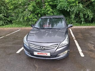 2016 Hyundai Solaris I Рестайлинг, серый, 590000 рублей, вид 3