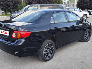 2008 Toyota Corolla X (E140, E150), чёрный, 670000 рублей, вид 5
