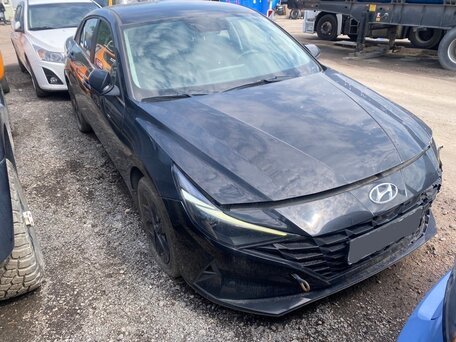 2022 Hyundai Elantra VII (CN7), чёрный, 1530000 рублей, вид 1