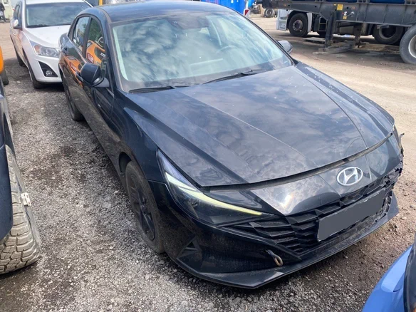 2022 Hyundai Elantra VII (CN7), чёрный, 1290000 рублей