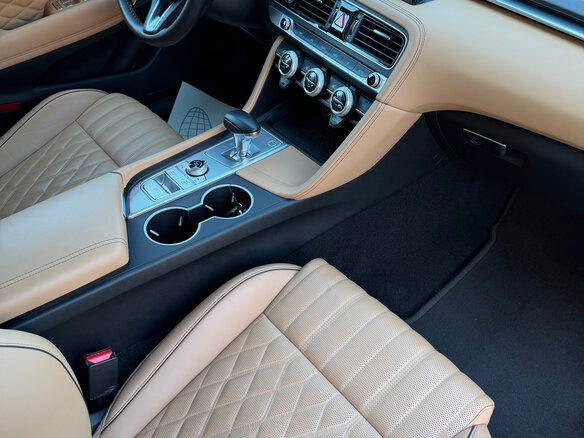 2022 Genesis G70 I Рестайлинг, синий, 3350000 рублей - вид 7