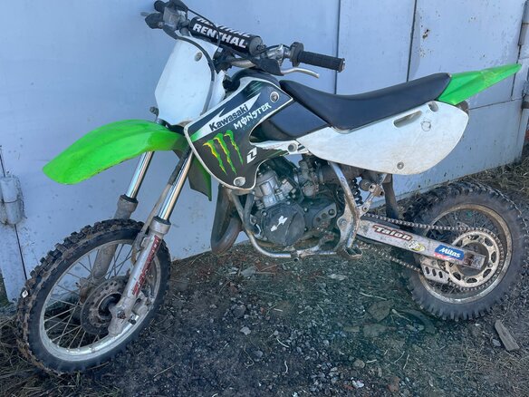 2008 Kawasaki KX 65, зелёный, 119900 рублей - вид 1
