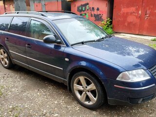 2002 Volkswagen Passat B5 Рестайлинг, синий, 459000 рублей, вид 4