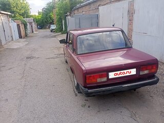 2004 Lada (ВАЗ) 2107, пурпурный, 180000 рублей, вид 4