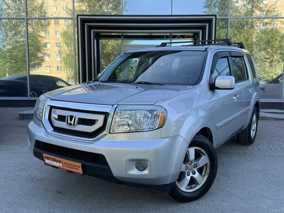 2009 Honda Pilot II, серебристый