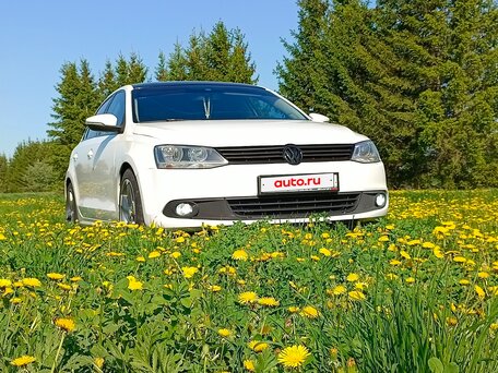 2012 Volkswagen Jetta VI, белый, 855000 рублей, вид 1