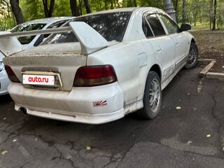2000 Mitsubishi Galant VIII Рестайлинг, белый, 130000 рублей, вид 4