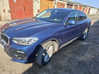 2019 BMW X4 20i II (G02), синий, 4800000 рублей, вид 1