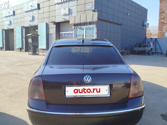 2003 Volkswagen Passat B5 Рестайлинг, чёрный, 620000 рублей - вид 5