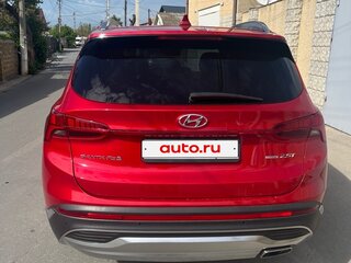 2021 Hyundai Santa Fe IV Рестайлинг, красный, 3650000 рублей, вид 4