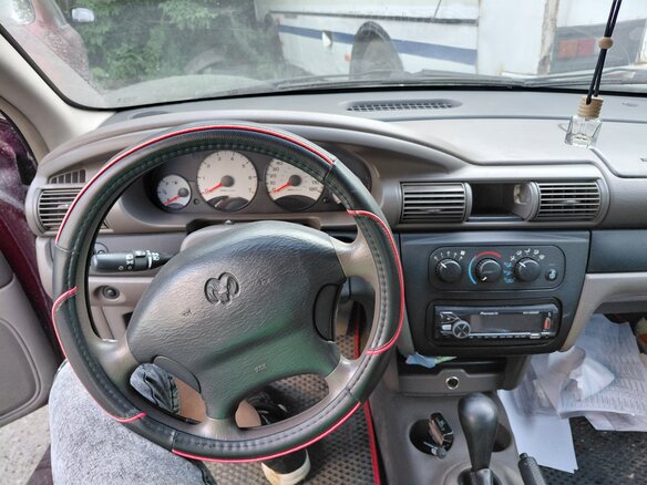 2002 Dodge Stratus II, пурпурный, 140000 рублей - вид 7