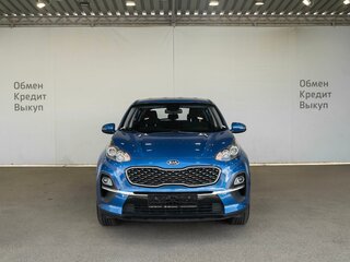 2020 Kia Sportage IV Рестайлинг, синий, 1899000 рублей, вид 5