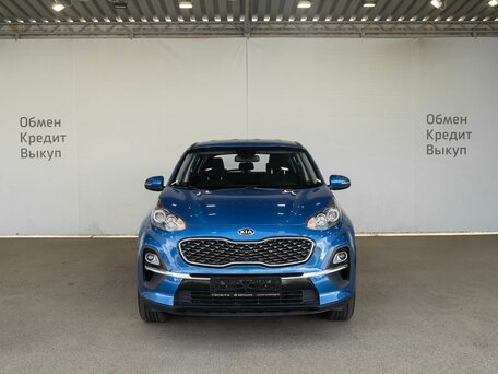 2020 Kia Sportage IV Рестайлинг, синий, 1899000 рублей, вид 5