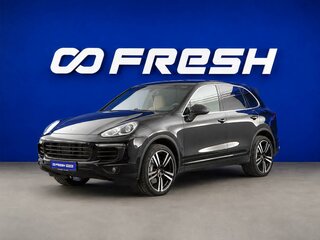 2014 Porsche Cayenne S II Рестайлинг (958), чёрный, 3293055 рублей, вид 5