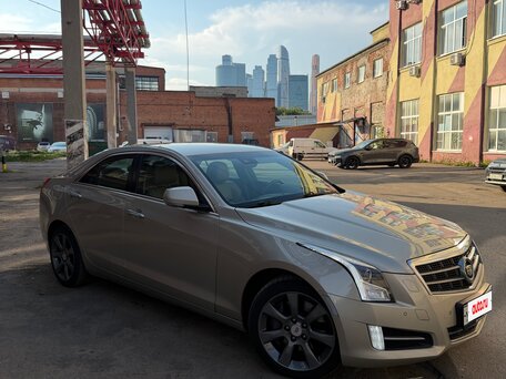 2013 Cadillac ATS I, золотистый, 1299000 рублей, вид 4