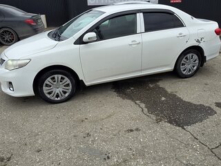 2012 Toyota Corolla X (E140, E150) Рестайлинг, белый, 750000 рублей, вид 4