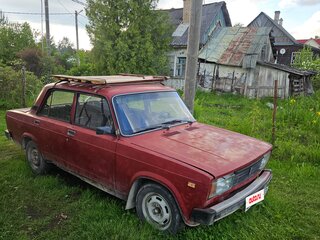 1991 Lada (ВАЗ) 2105, красный, 70000 рублей, вид 1