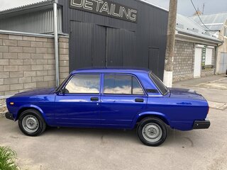 2005 Lada (ВАЗ) 2107, синий, 360000 рублей, вид 5