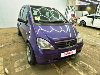 1999 Mercedes-Benz A-Класс 140 I (W168), фиолетовый, 350000 рублей, вид 3