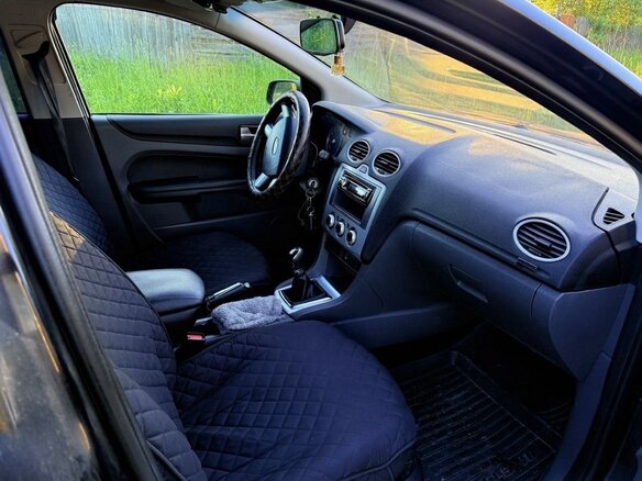 2007 Ford Focus II, чёрный - вид 3