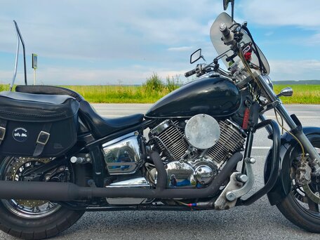 2003 Yamaha XVS1100, чёрный, 440000 рублей, вид 2