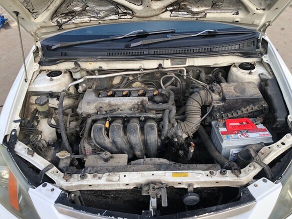 2002 Toyota WiLL II (VS), белый, 550000 рублей - вид 14