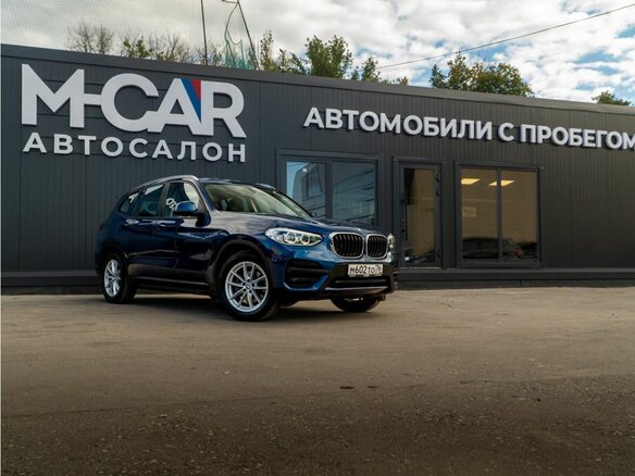 2018 BMW X3 20i xDrive III (G01), синий - вид 5
