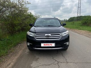 2013 Toyota Highlander II (XU40) Рестайлинг, чёрный, 1450000 рублей, вид 1