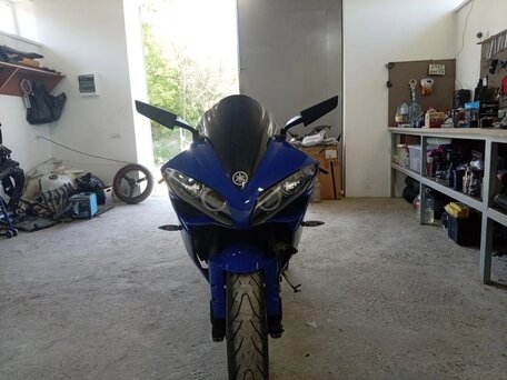 2008 Yamaha YZF-R1, синий, 540000 рублей, вид 1