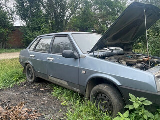 1994 Lada (ВАЗ) 21099, синий, 50000 рублей, вид 3